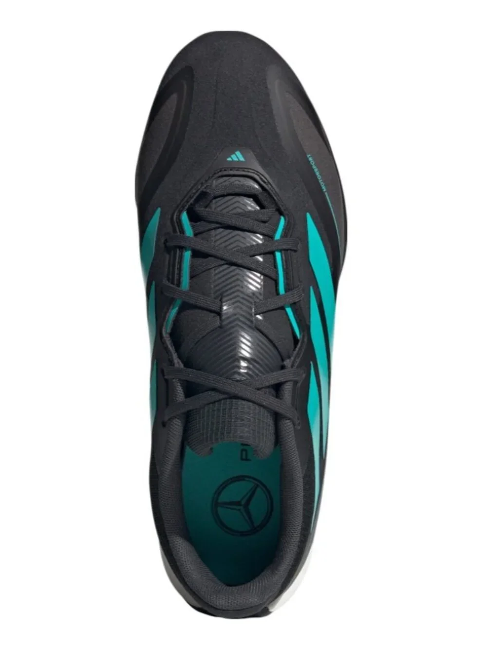 adidas Feroza Mercedes AMG Petronas F1 Unisex 9m/10w Team Shoes Black JQ3272 NEW